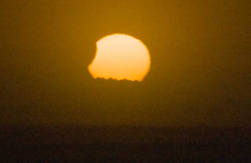 Nov. 25 Partial Solar Eclipse
