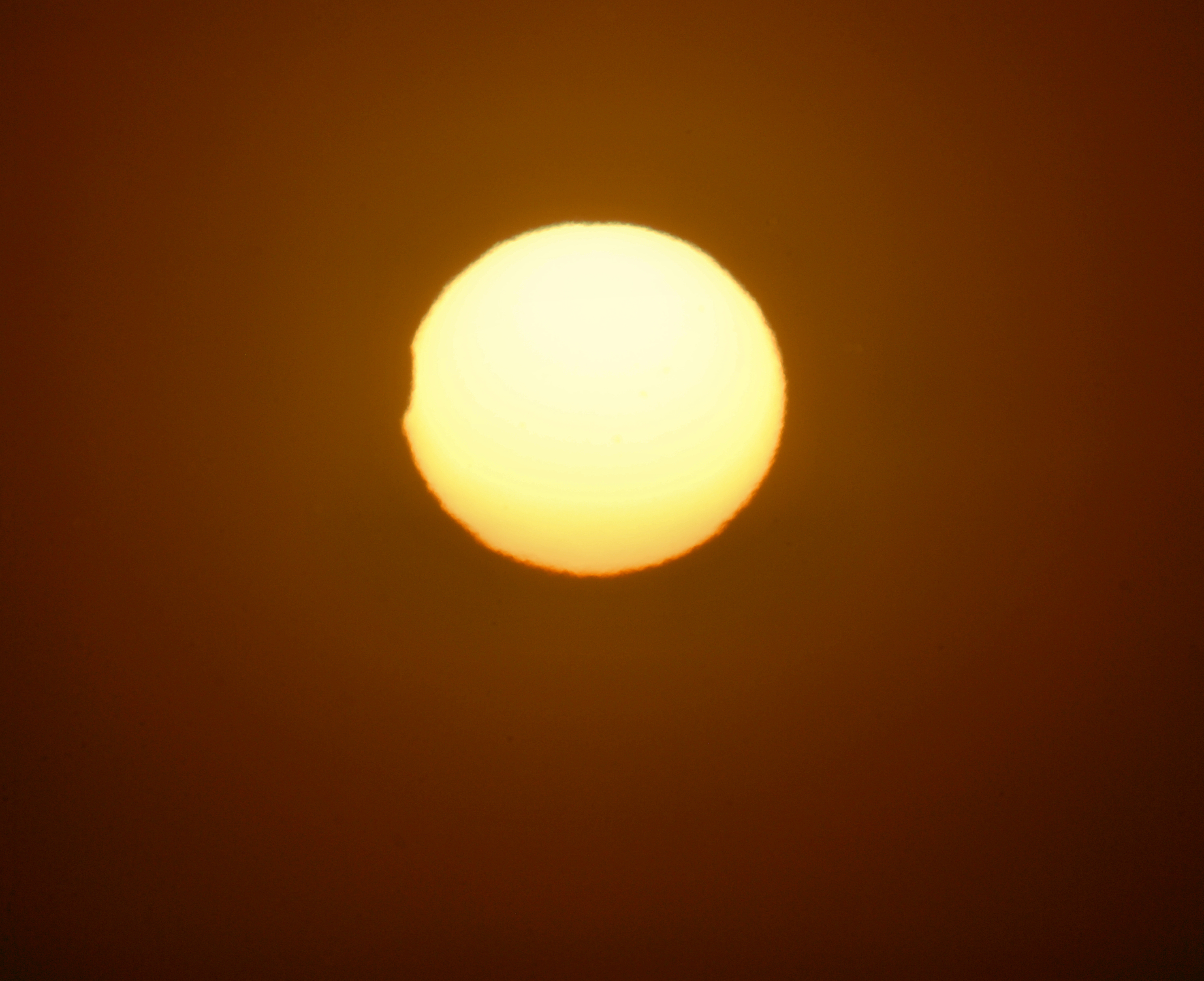 Partial Solar Eclipse - Nov. 25, 2011