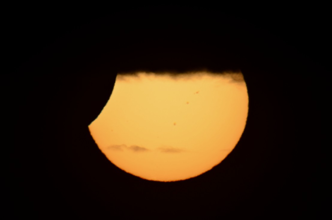Partial Solar Eclipse on Nov. 25, 2011