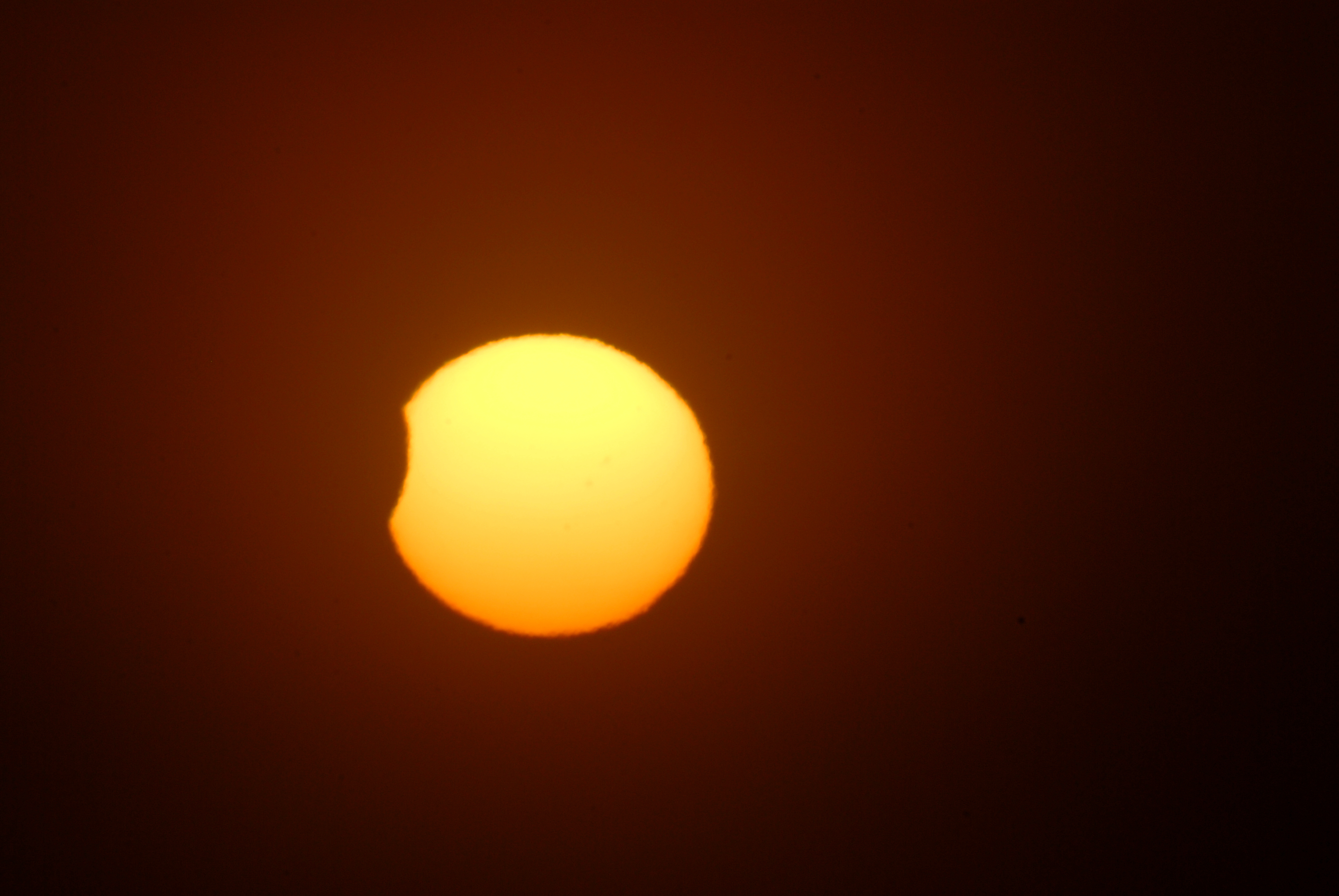Partial Solar Eclipse - Nov. 25, 2011