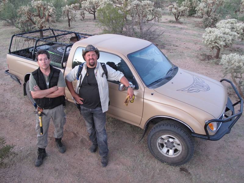 Hosts of Meteorite Men - Geoff Notkin & Steve Arnold