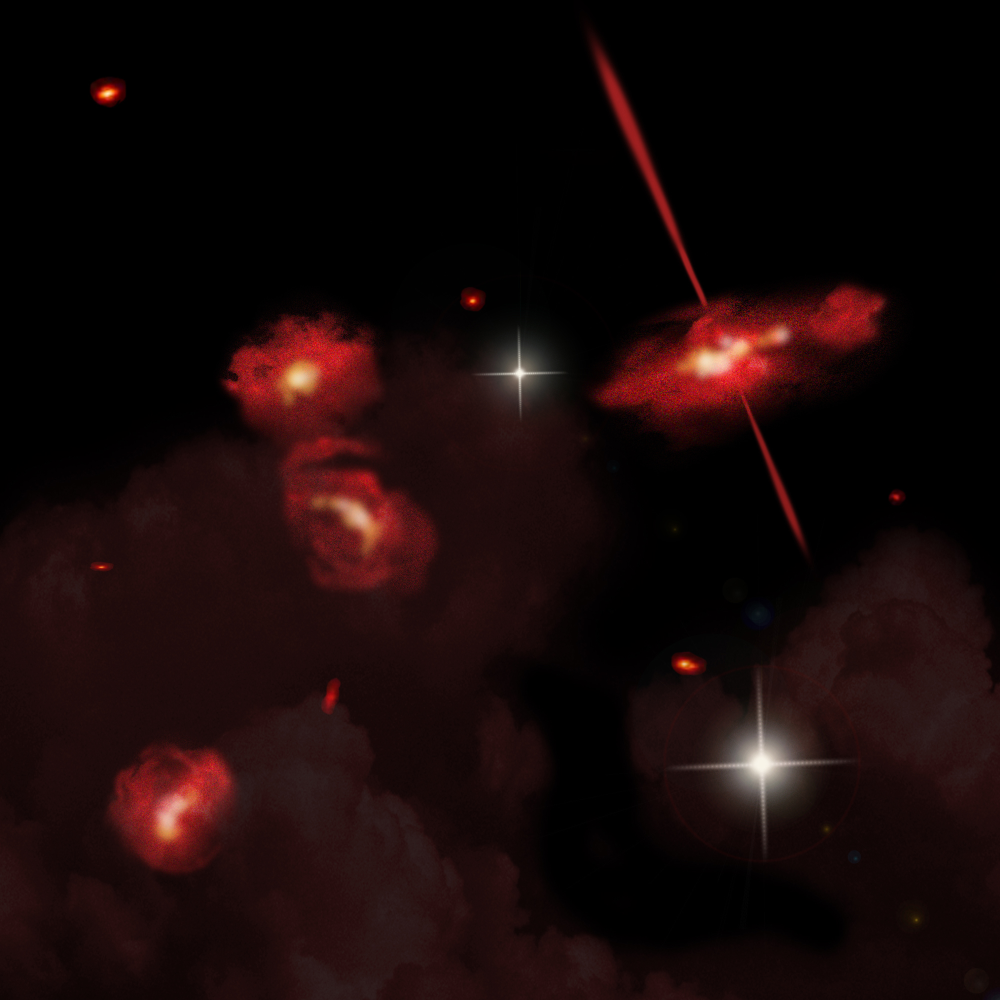 Ultra-Red Galaxies in the Distant Universe