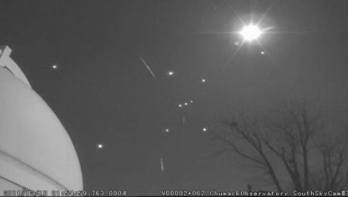 Geminid Meteors and Bright Moon