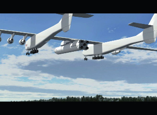 Stratolaunch Gross Weight: Over 1.2 Million Pounds