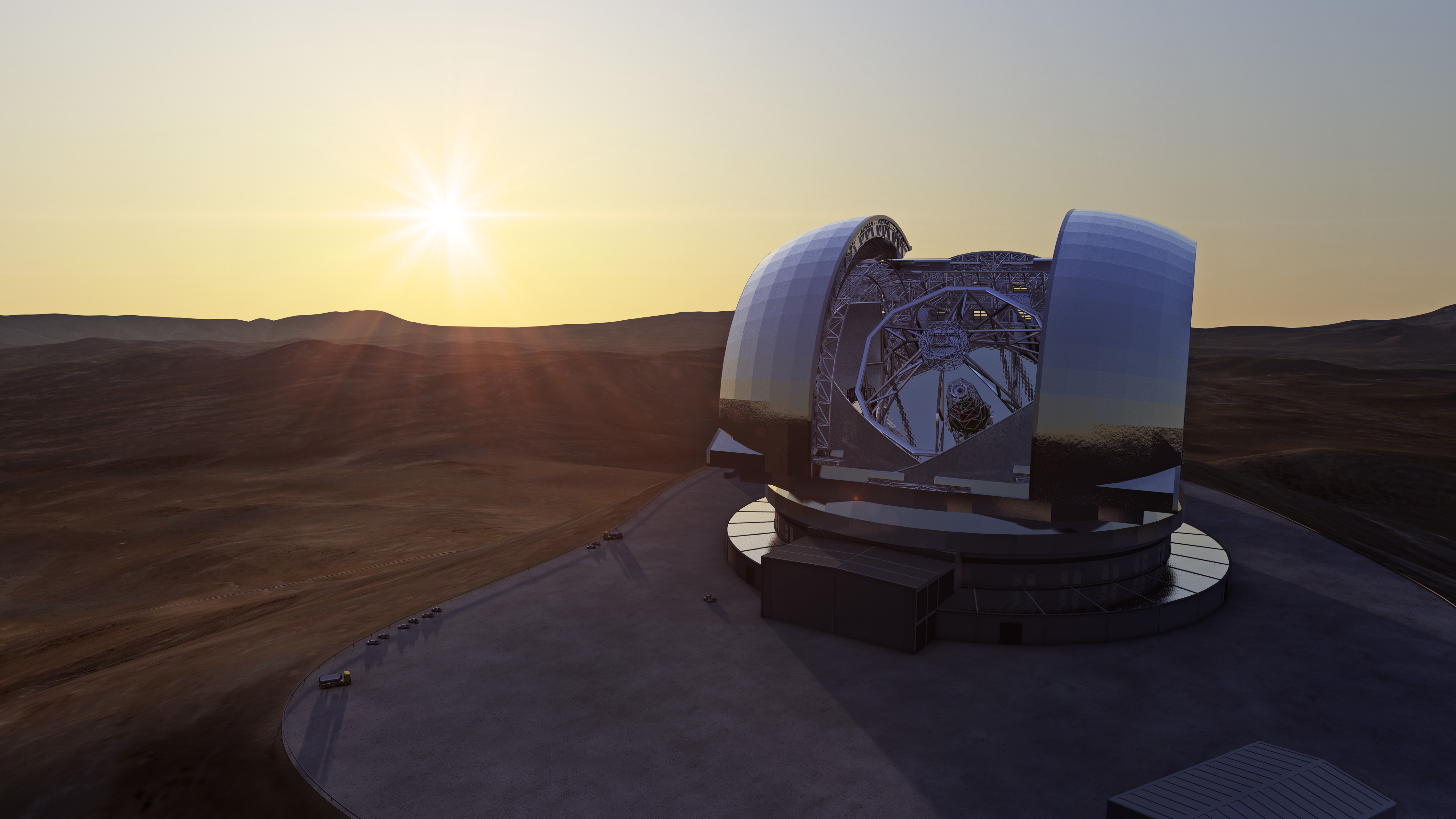 World's Largest Telescope Front View