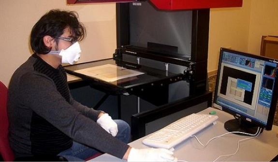 Scanning old texts takes patience, care and high technology.