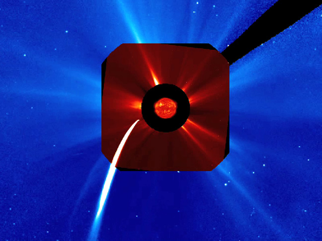 Comet Lovejoy's Death-Defying Sun Dive
