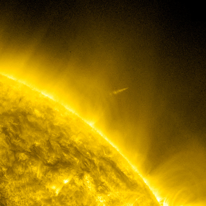 Comet Lovejoy Survives Sun Dive