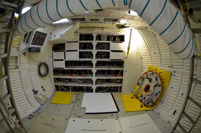Last Look Inside Space Shuttle Atlantis