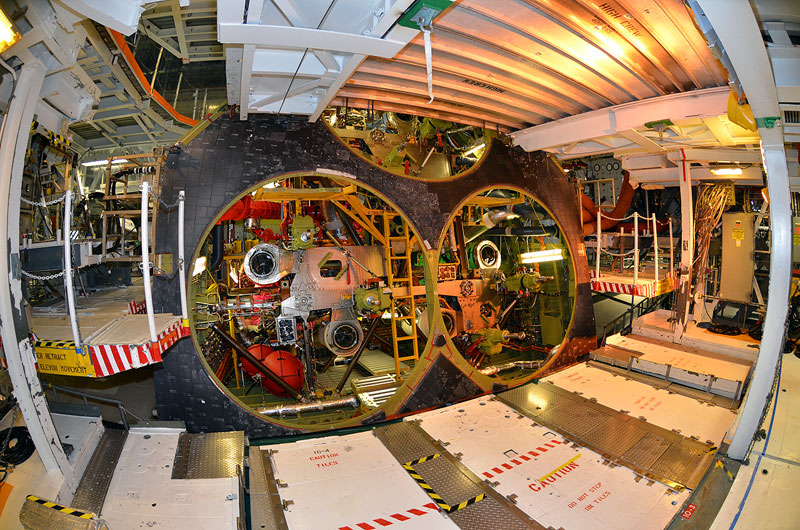 Last Look Inside Space Shuttle Atlantis