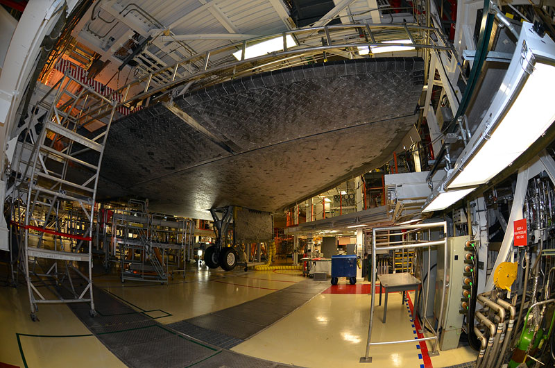 Last Look Inside Space Shuttle Atlantis