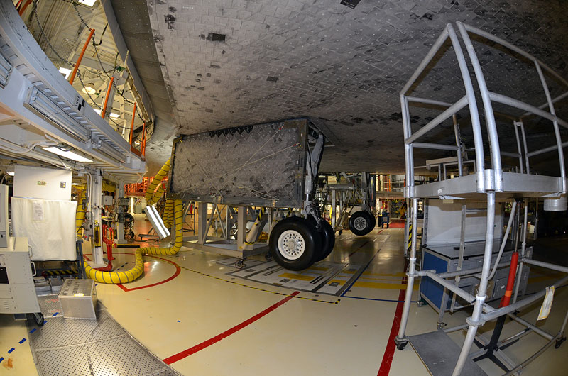 Last Look Inside Space Shuttle Atlantis