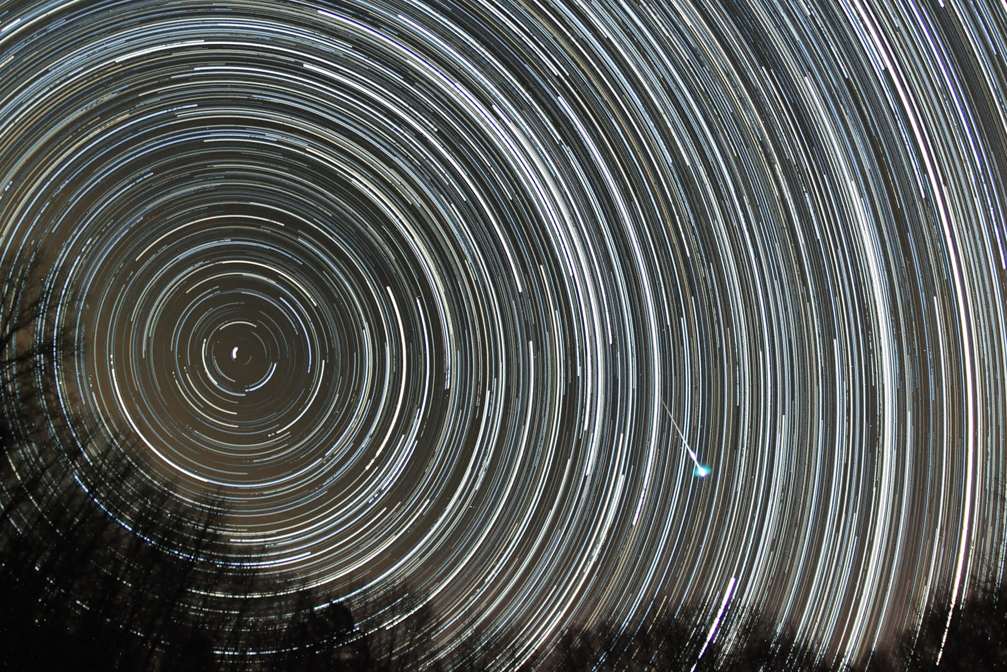 Possible Quadrantid Meteor Photographed by Brian Emfinger