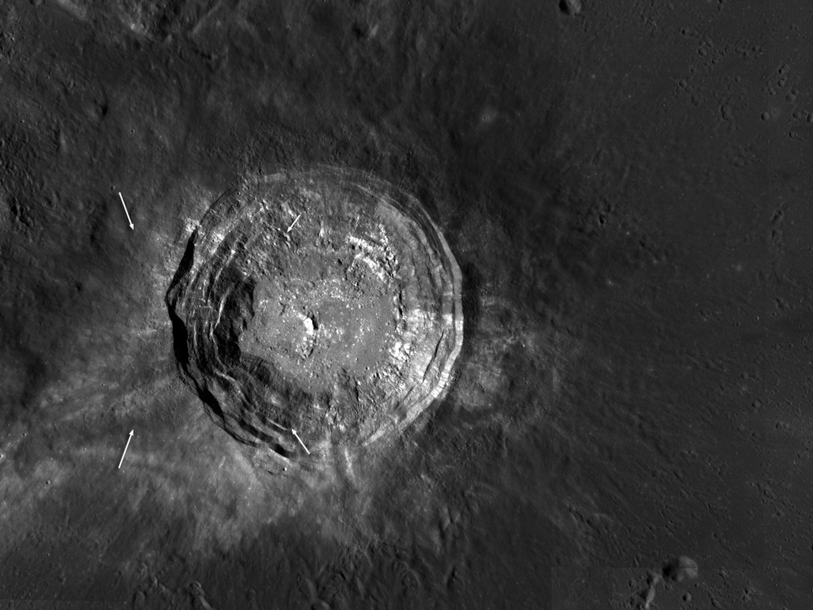 Giant Moon Crater