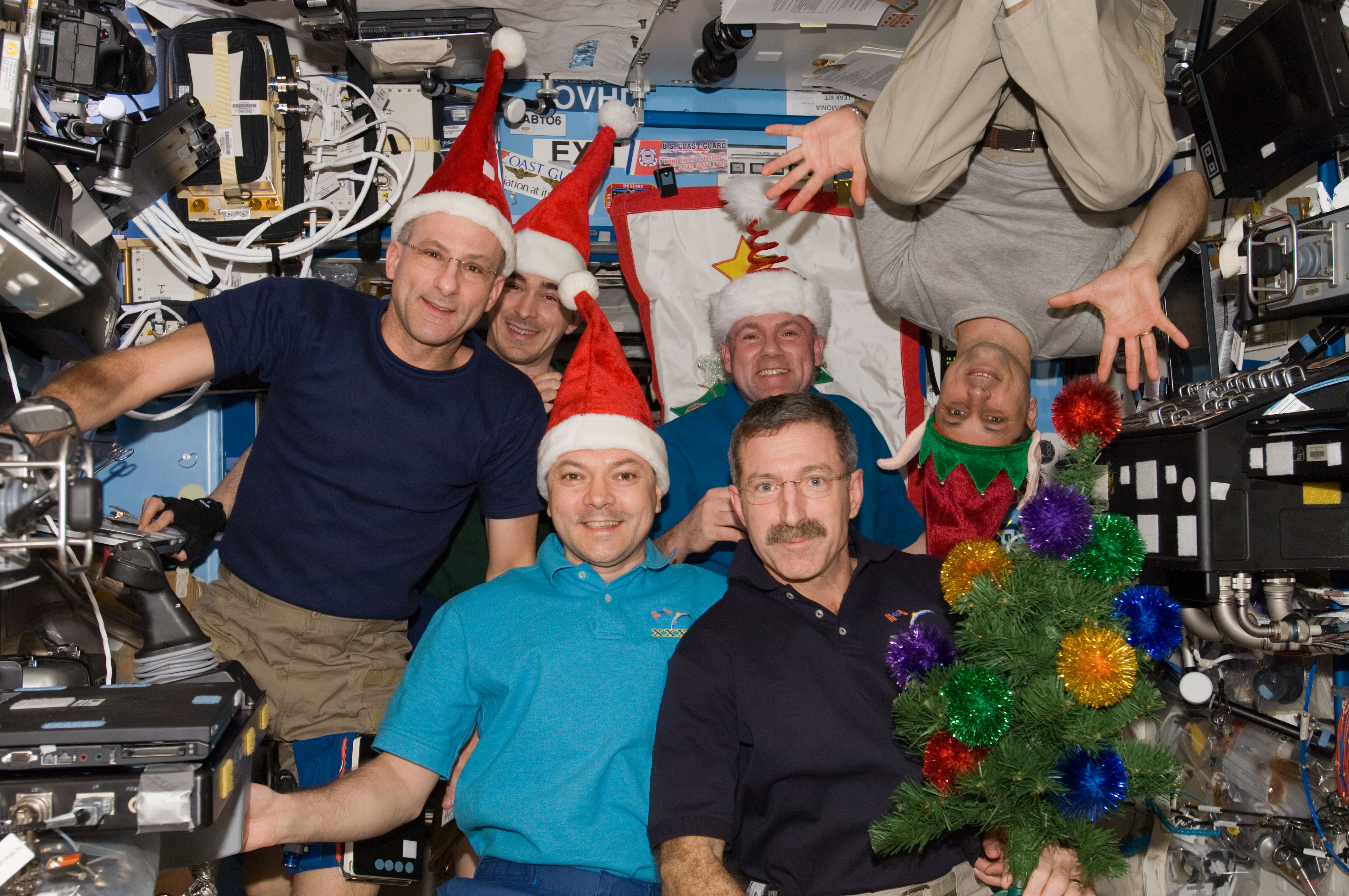 ISS Expedition 30 Crew Christmas