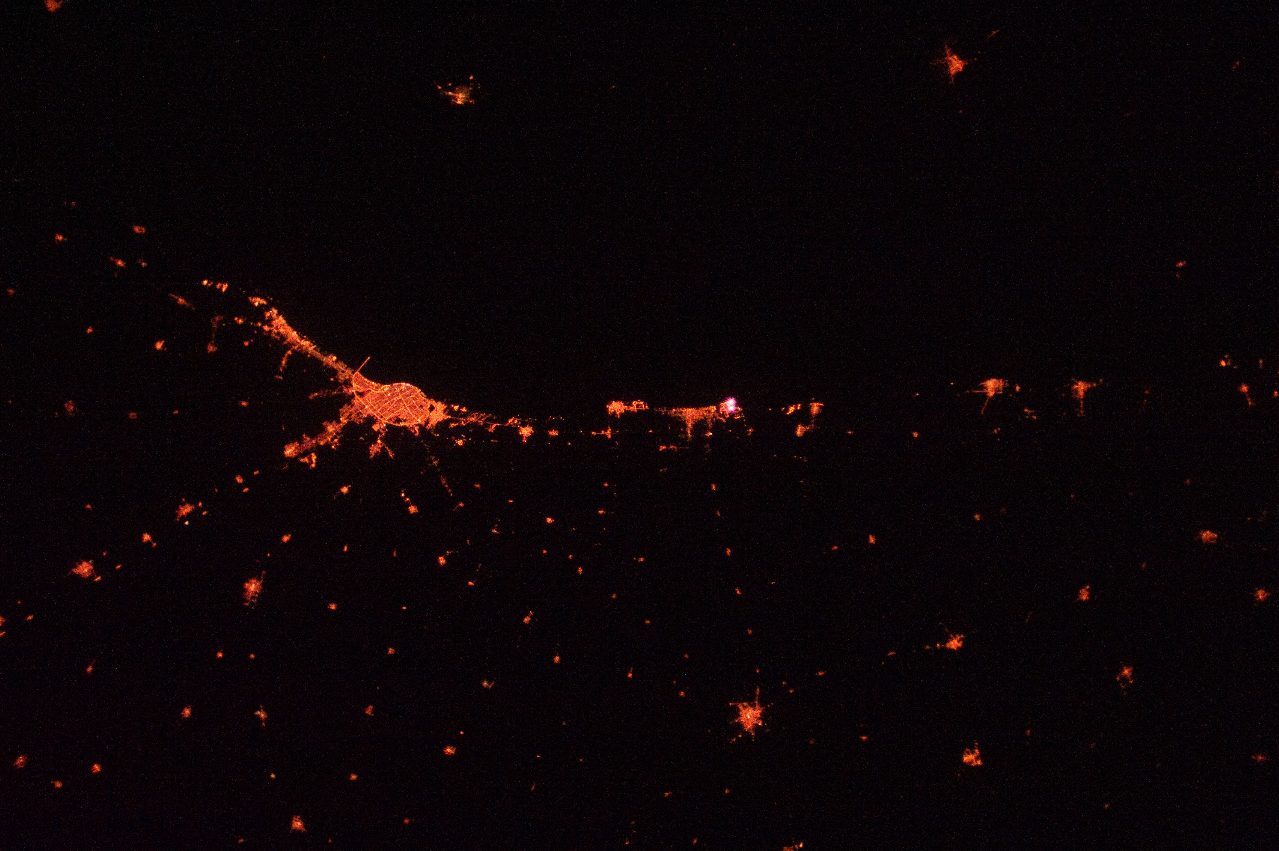 Infrared Photos of Earth from Space