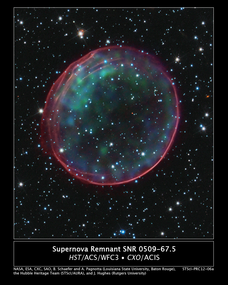 Hubble Solves Mystery on Source of Supernova in Nearby Galaxy