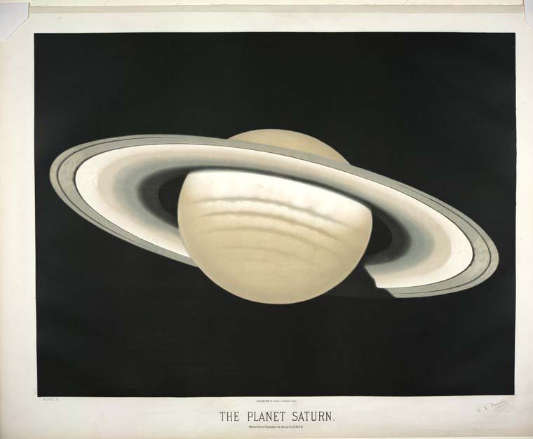 Saturn by Trouvelot