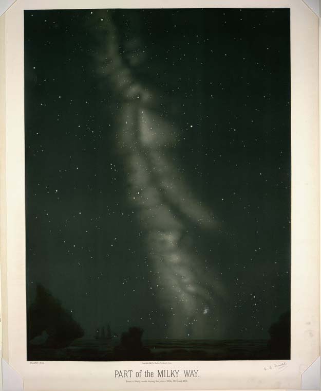 Part of the Milky Way by Trouvelot