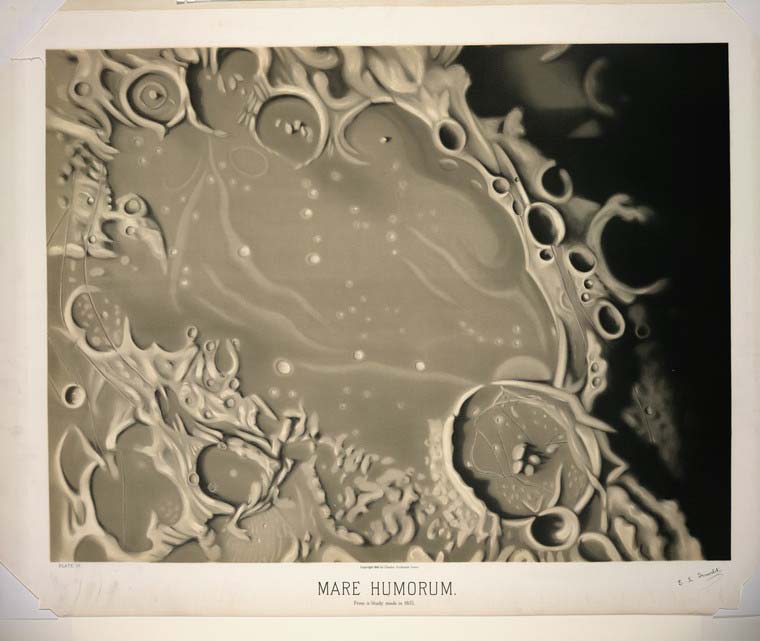Mare Humorum by Trouvelot