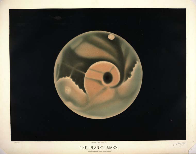 Mars by Trouvelot