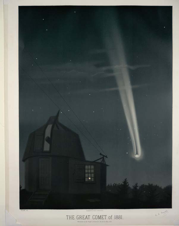 The great comet of 1881.
