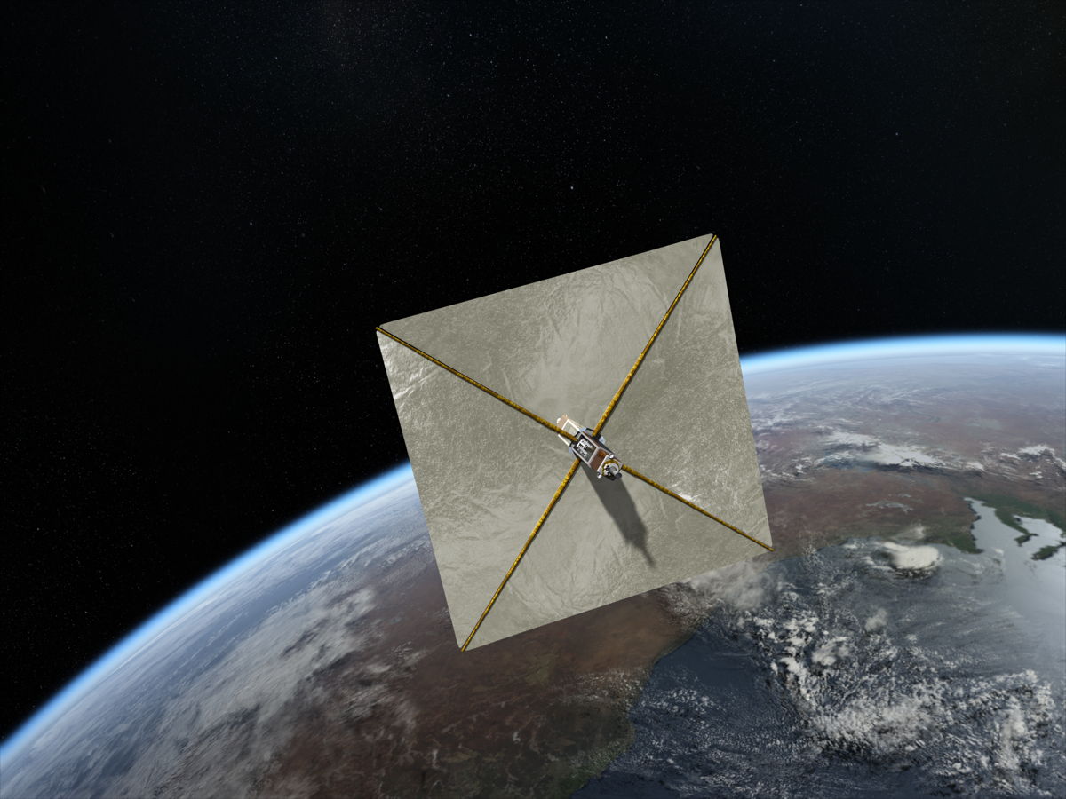 Clean-up Solution: Solar Sail