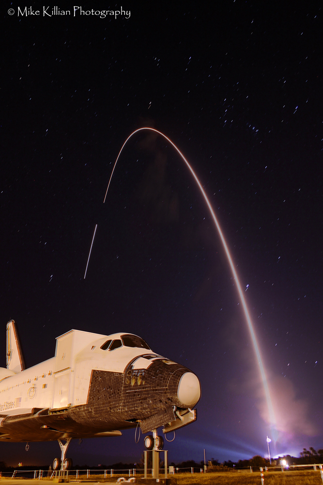 Delta 4 Rocket Launch Over Florida