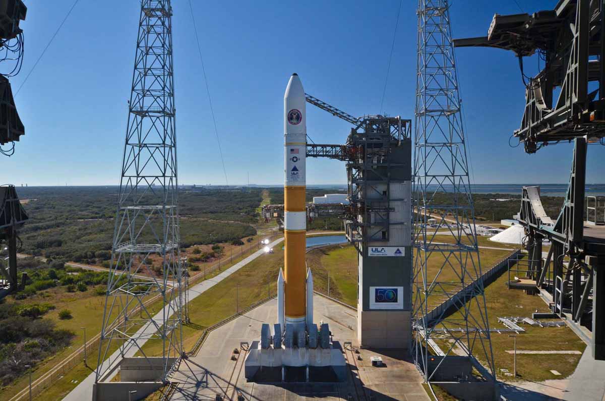Delta 4 Rocket Carrying Wideband Global SATCOM-4 Satellite 7