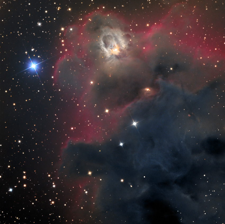 Dark Nebula Delights in Skywatcher's Photo