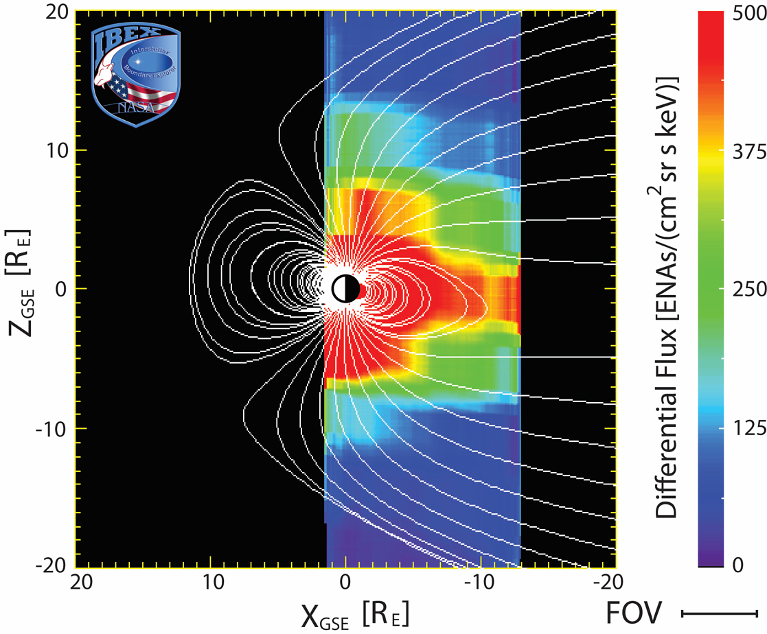 Model of Earth's Magnetic Field Lines