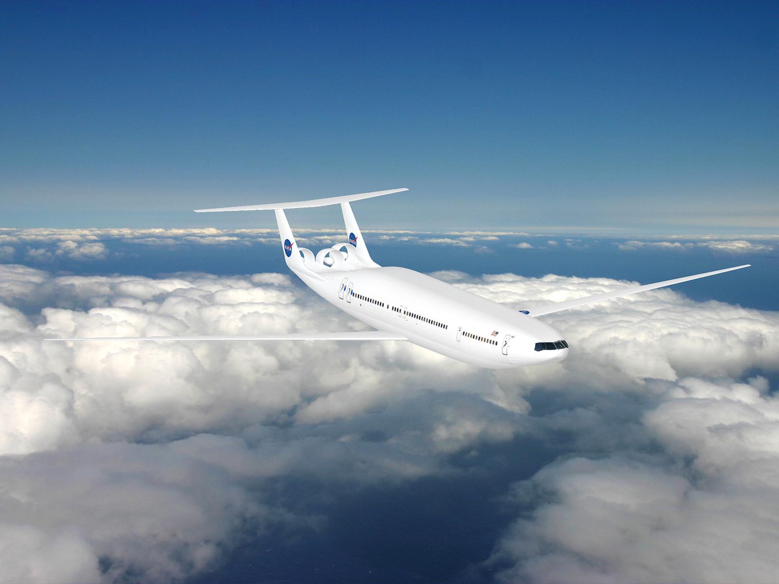 The Double Bubble D8 in Flight