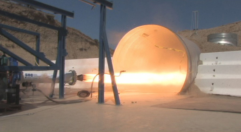 CCDev Milestone 3, Dream Chaser Hybrid Rocket Motor Firing
