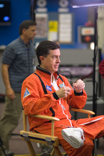 Stephen Colbert Visits NASA