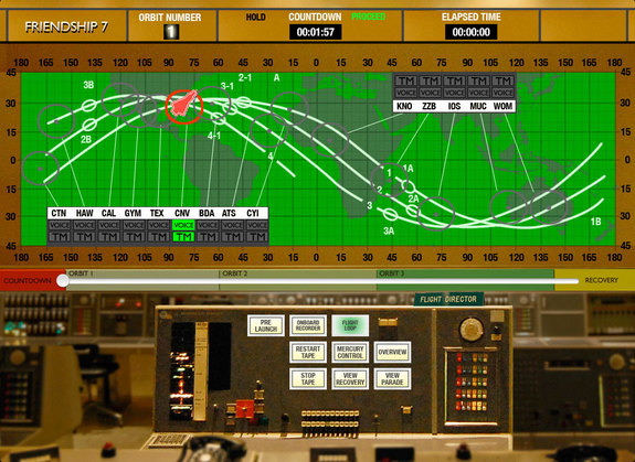 Spacecraft Films' “Friendship 7” app gives iPad users a front and center seat in mission control for John Glenn's historic flight.