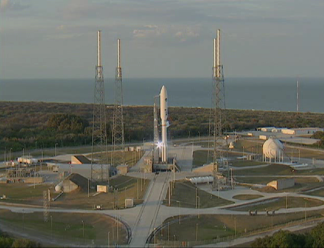 Atlas 5 Rocket Poised to Launch MUOS-1