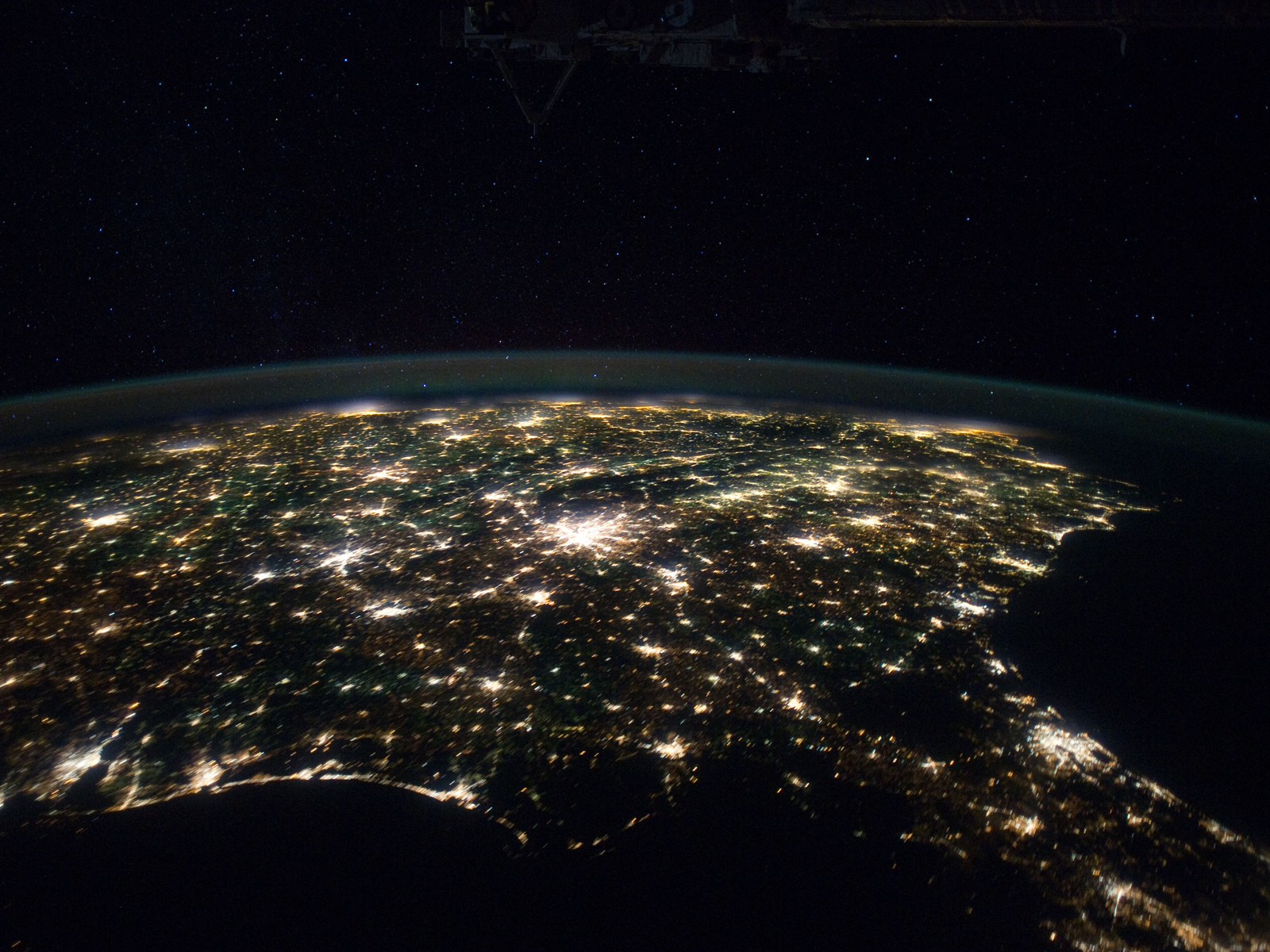 Southeastern United States Seen from Space