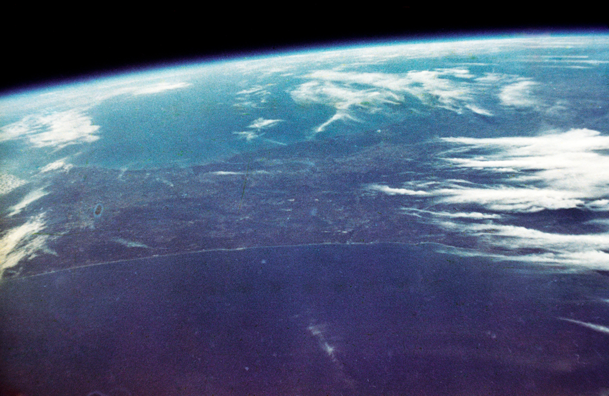 John Glenn's Orbital View