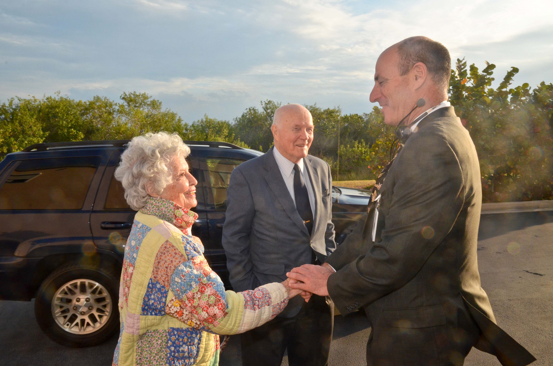 John Glenn and Wife at ULA