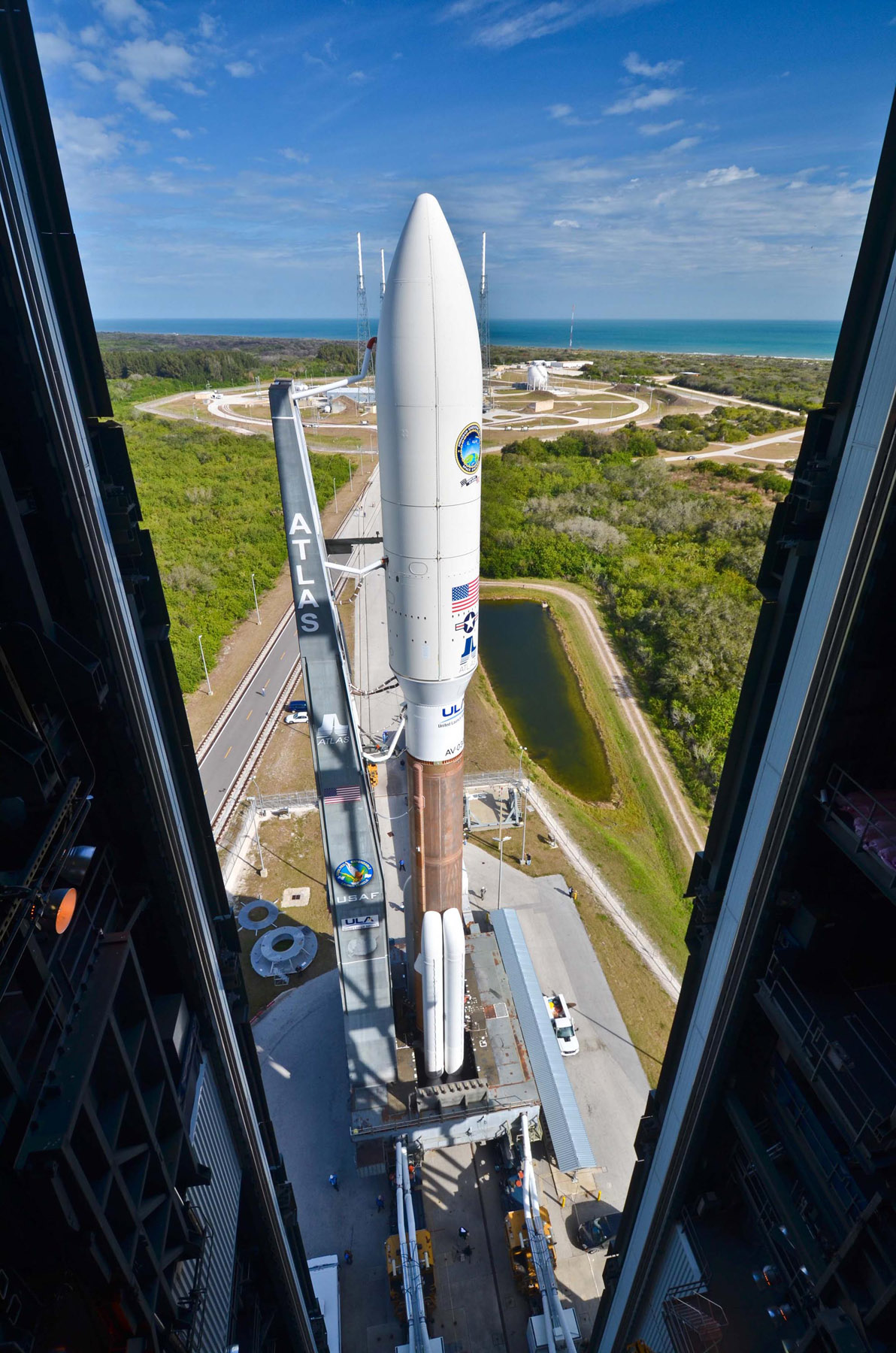 MUOS-1 Satellite's Atlas 5 Rocket