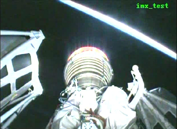MUOS-1 Satellite Launch: View from Space