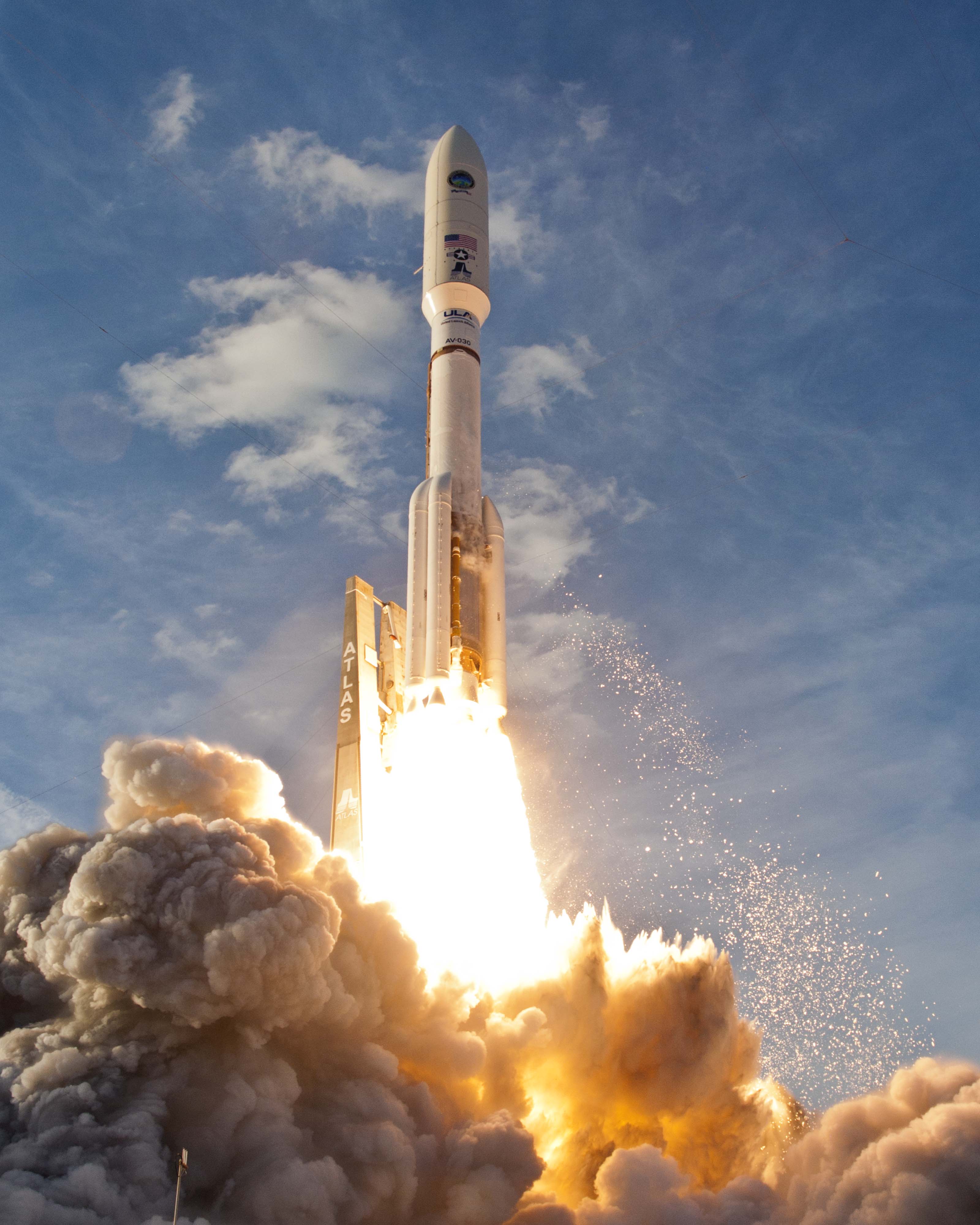 MUOS-1 Satellite Launches on Atlas 5 Rocket