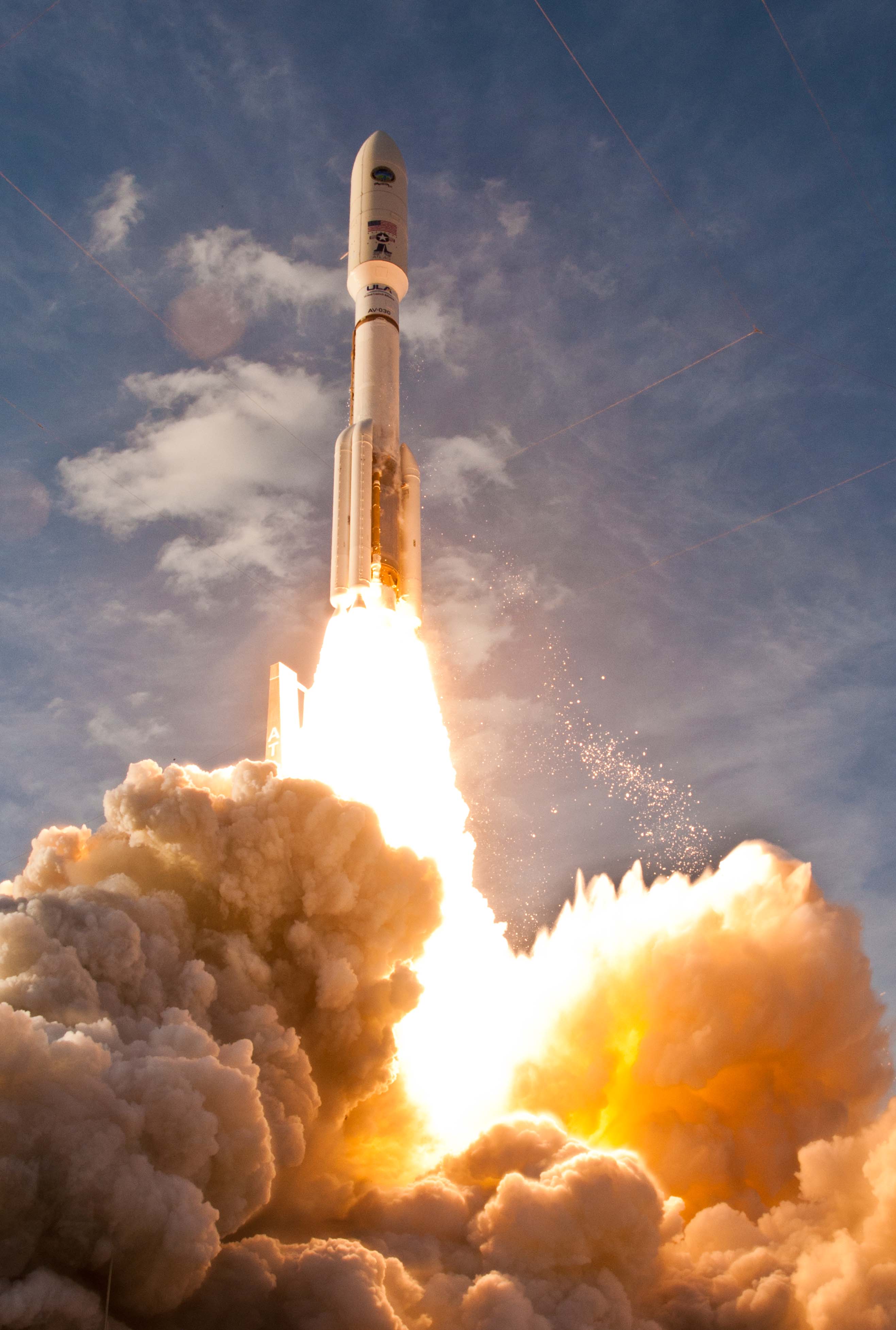 MUOS-1 Satellite Launches on Atlas 5 Rocket