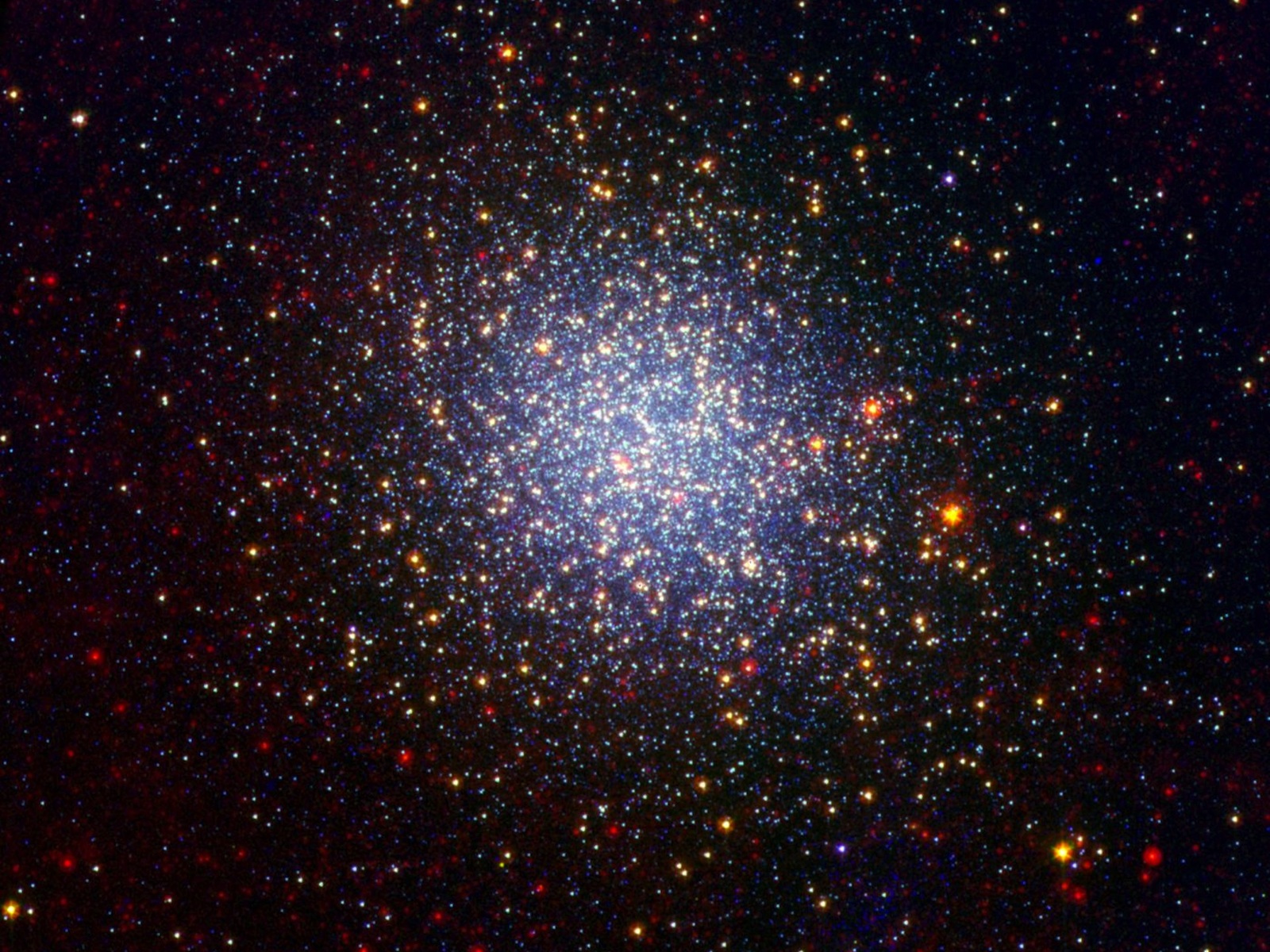 Omega Centauri Looks Radiant in Infrared