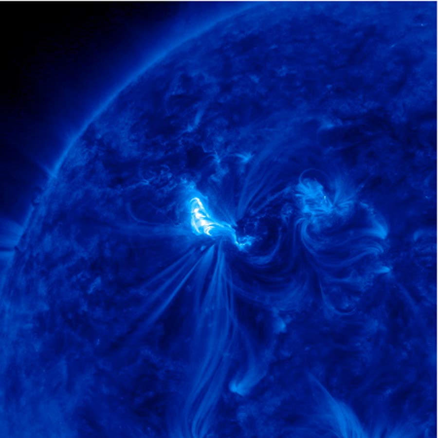 Huge X5.4-class Solar Flare