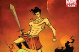 The cover of "A Princess of Mars," a Marvel comic adaptation of Edgar Rice Burroughs' epic 1917 book.