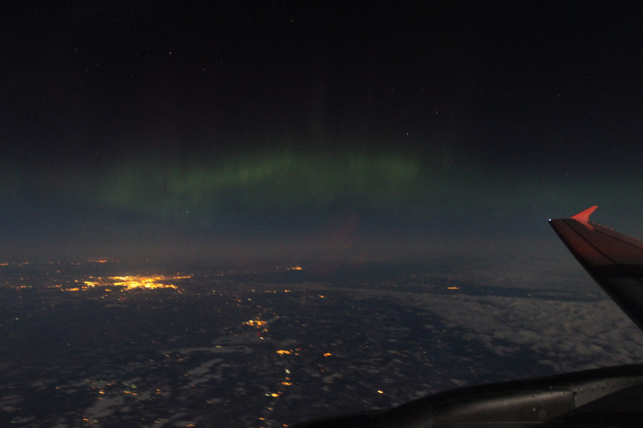 Aurora over Minnesota