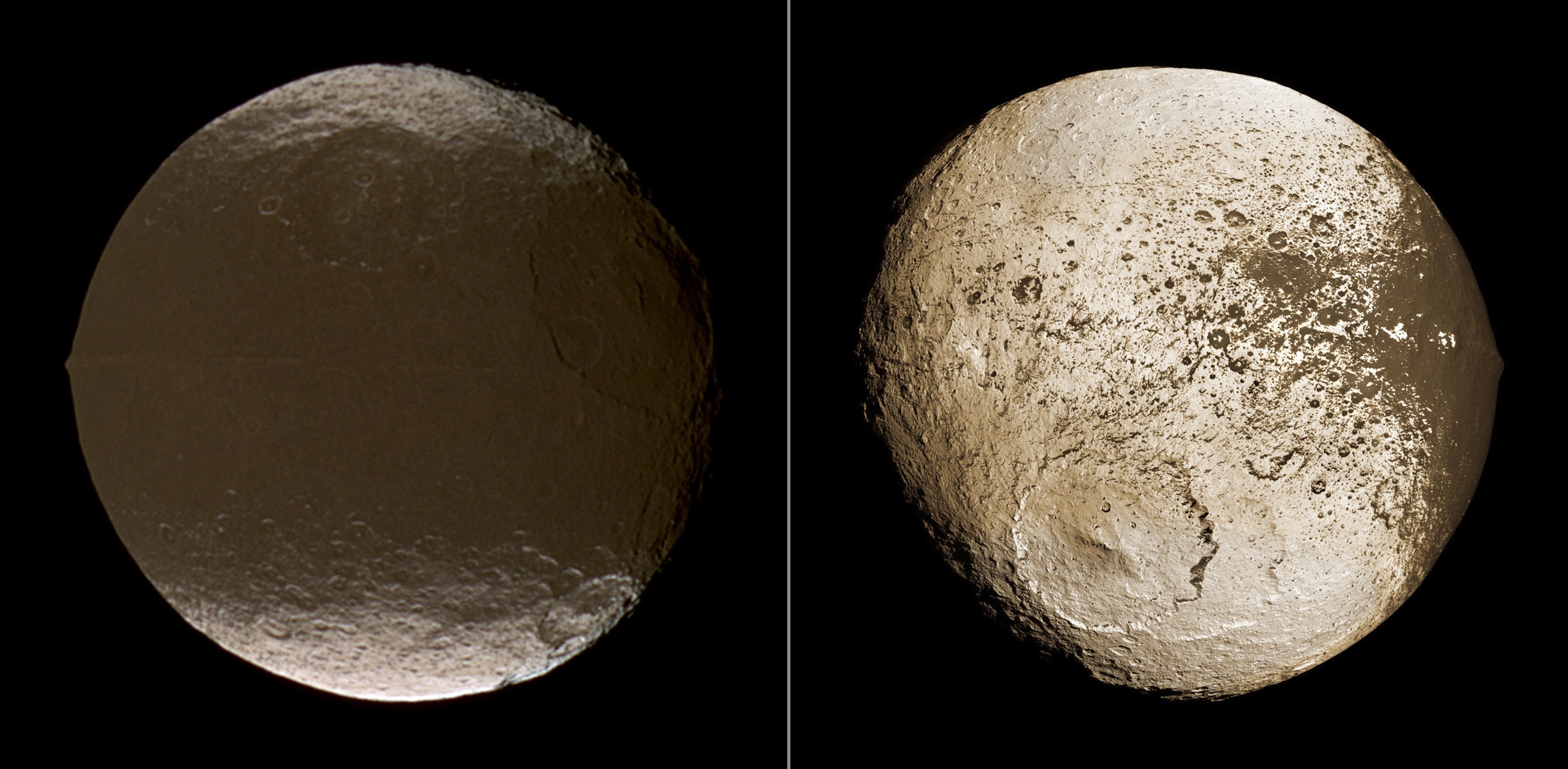 Clues to 'Weird' Saturn Moon Found in Earth's Ice