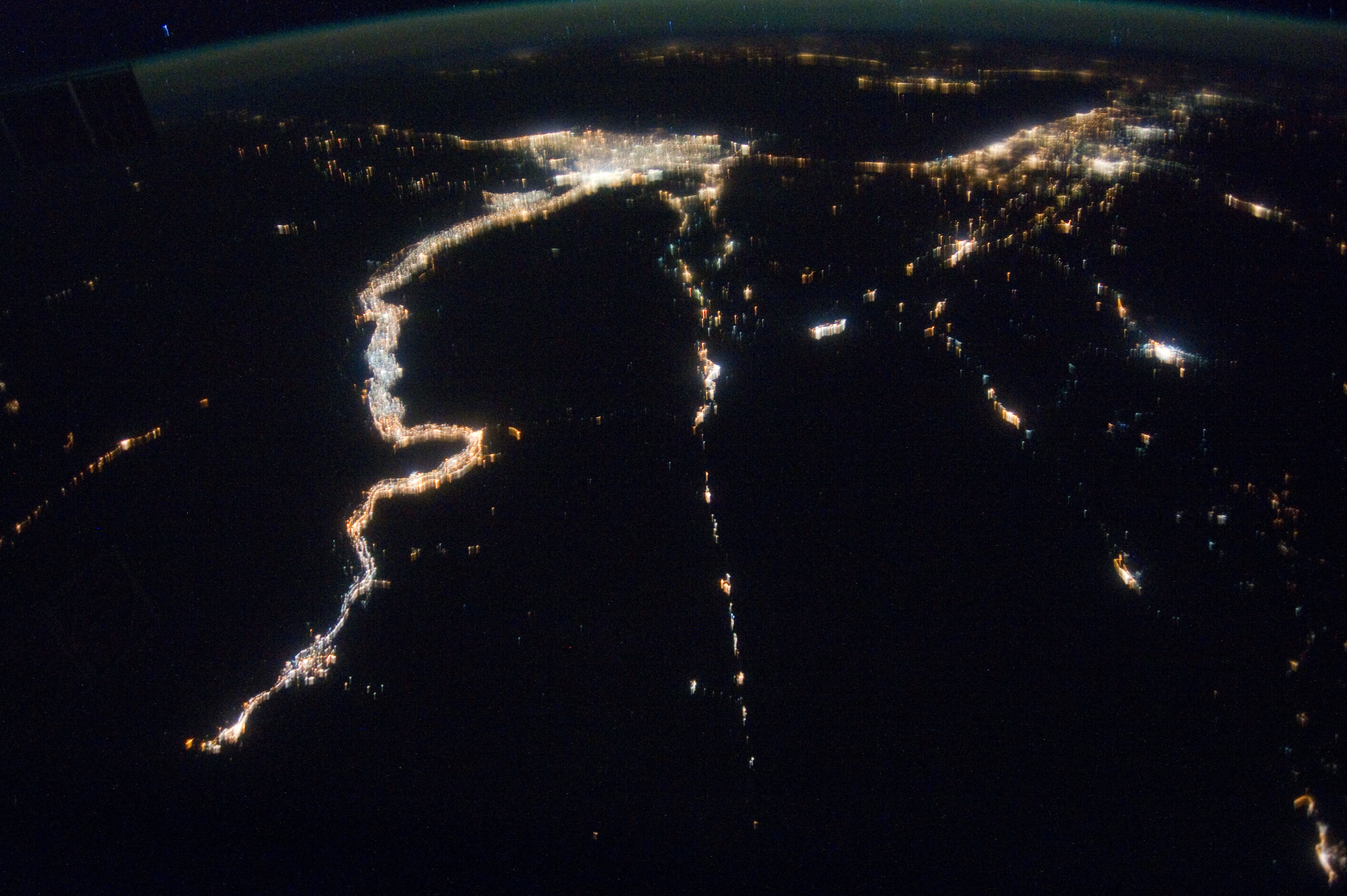 View of the Nile by Expedition 30 Crew Member