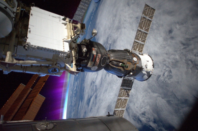 Southern Aurora from the ISS